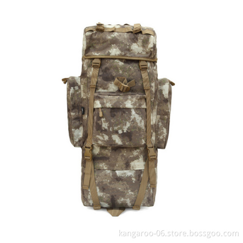 Men Custom Hiking Sport Canvas Bag Wholesale Backpack